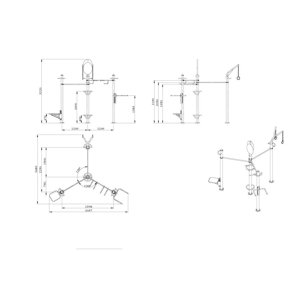 OUTDOOR FUNCTIONAL TRAINING SET 1
