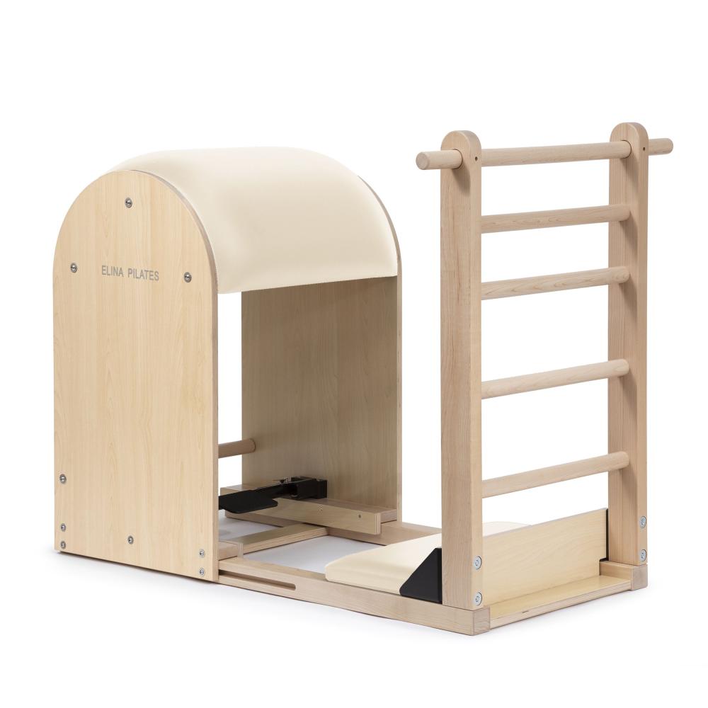 ELITE Barril Pilates con escalera con base de madera |Ladder Barrel
