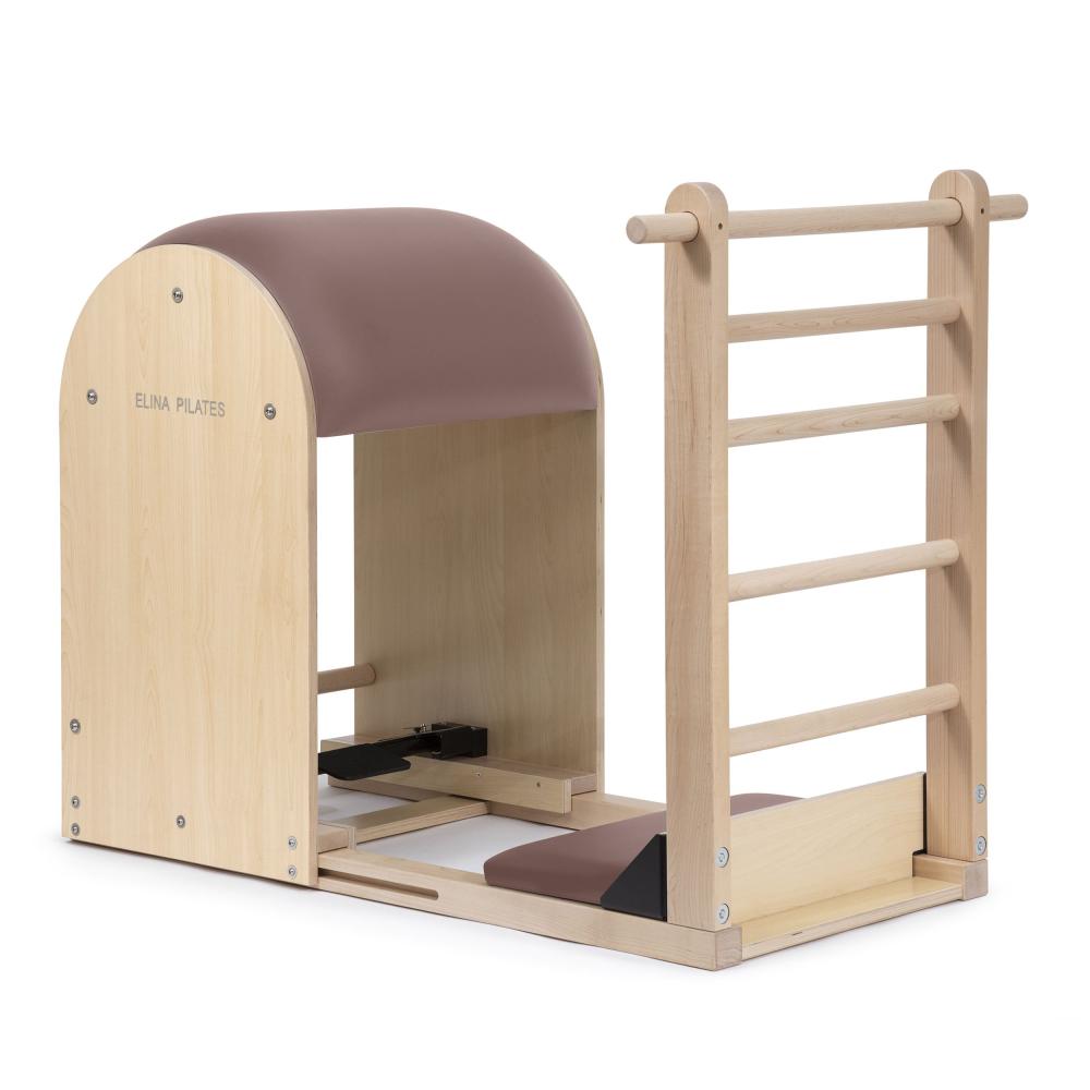 ELITE Barril Pilates con escalera con base de madera |Ladder Barrel