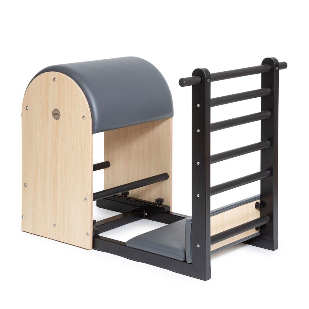 ELITE Barril Pilates con escalera con base de acero