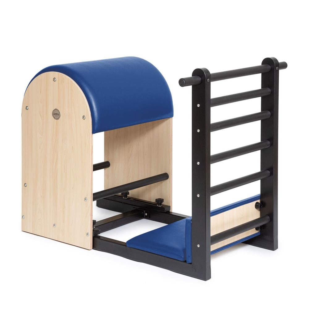 ELITE Barril Pilates con escalera con base de acero