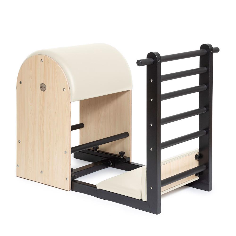 ELITE Barril Pilates con escalera con base de acero