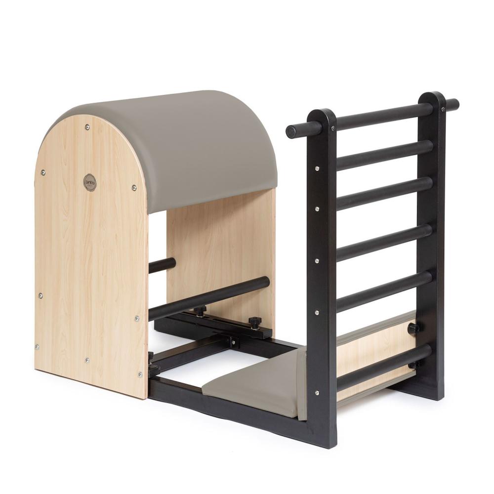 ELITE Barril Pilates con escalera con base de acero