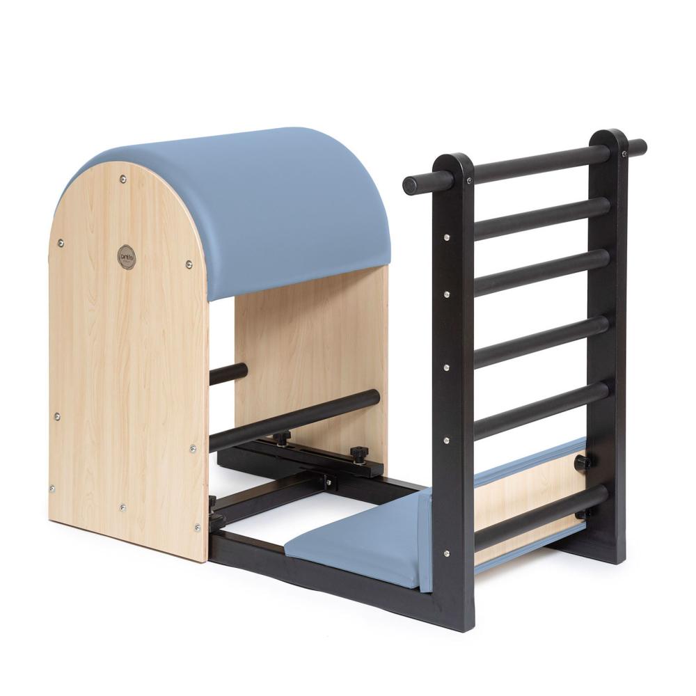 ELITE Barril Pilates con escalera con base de acero