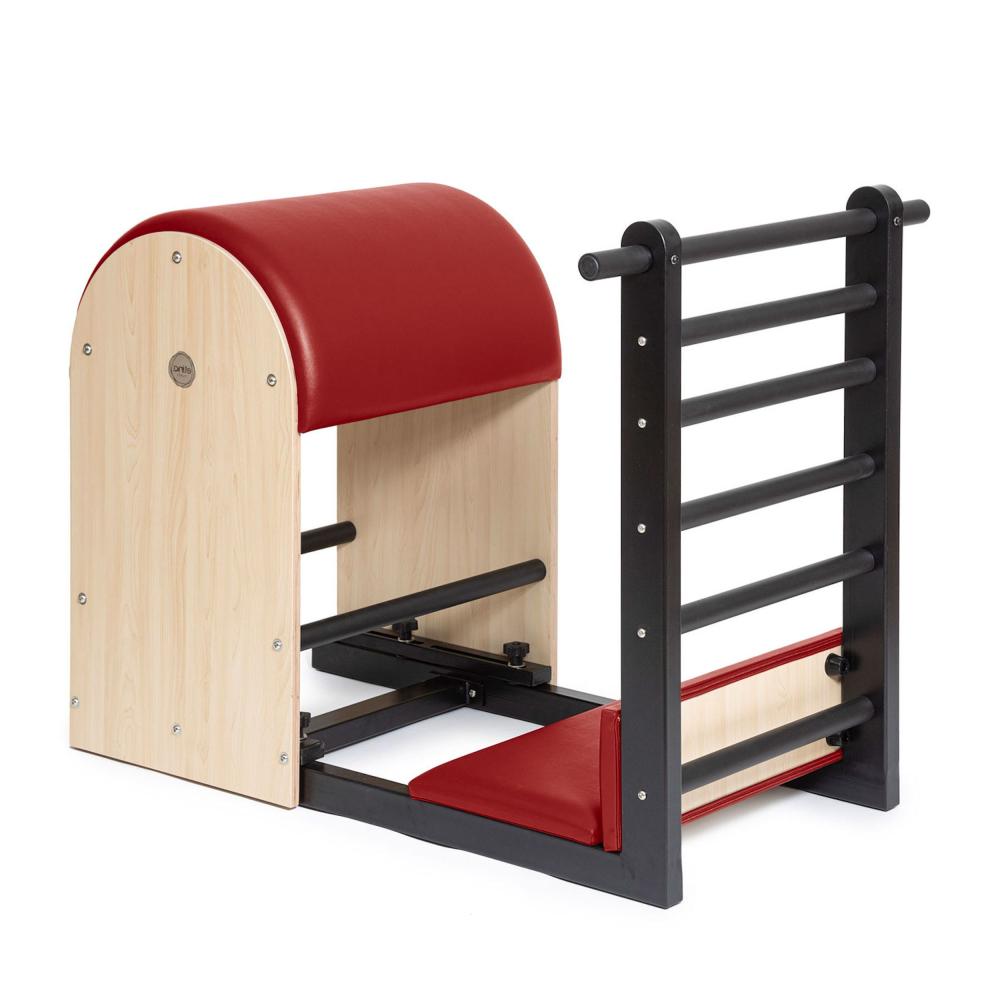 ELITE Barril Pilates con escalera con base de acero