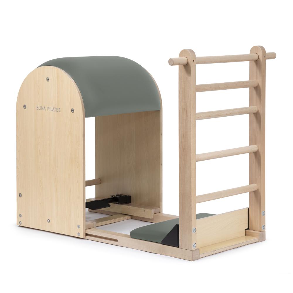 ELITE Barril Pilates con escalera con base de madera |Ladder Barrel