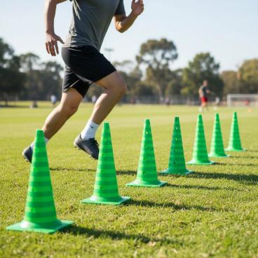 Conos para entrenar 52 cm PVC