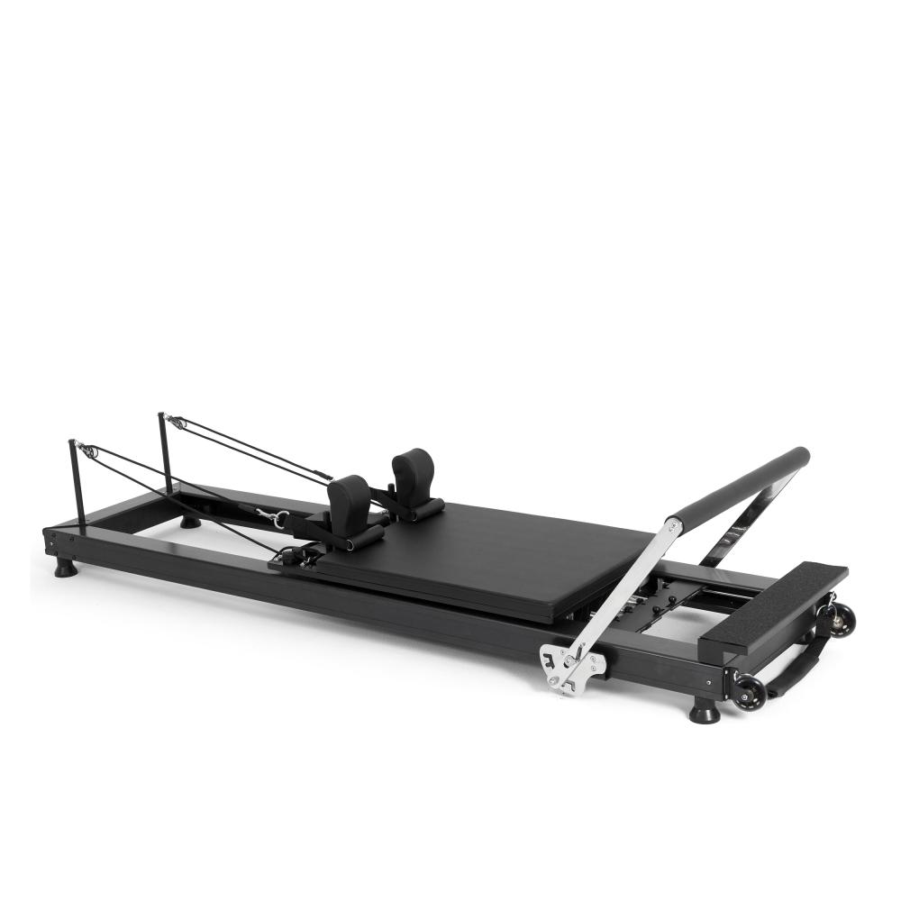 Reformer Pilates de Aluminio HL 1. Apilable, ligero y versátil.