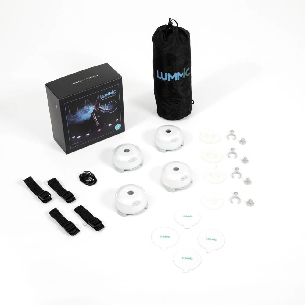 Lummic Luces de Reacción Kit Entrenamiento 4 Unidades  + Accesorios