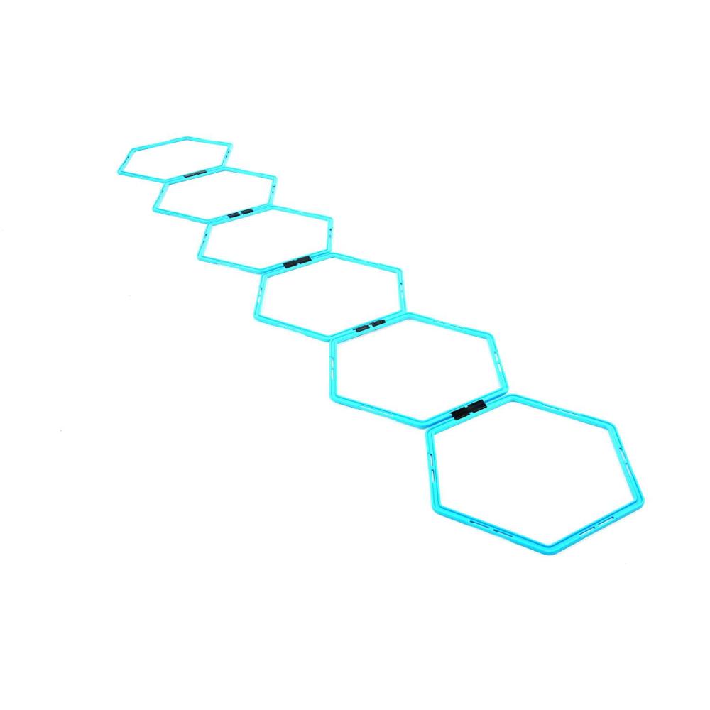 Agility Training Hexagonal Hoops 6 pcs.