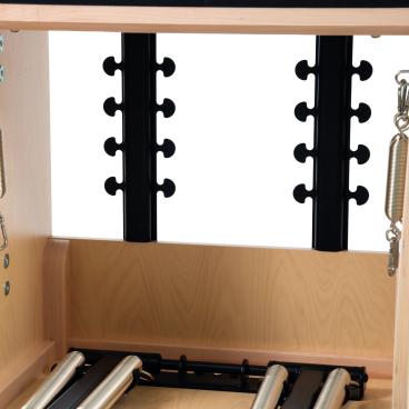 Silla Pilates combinada con base de madera