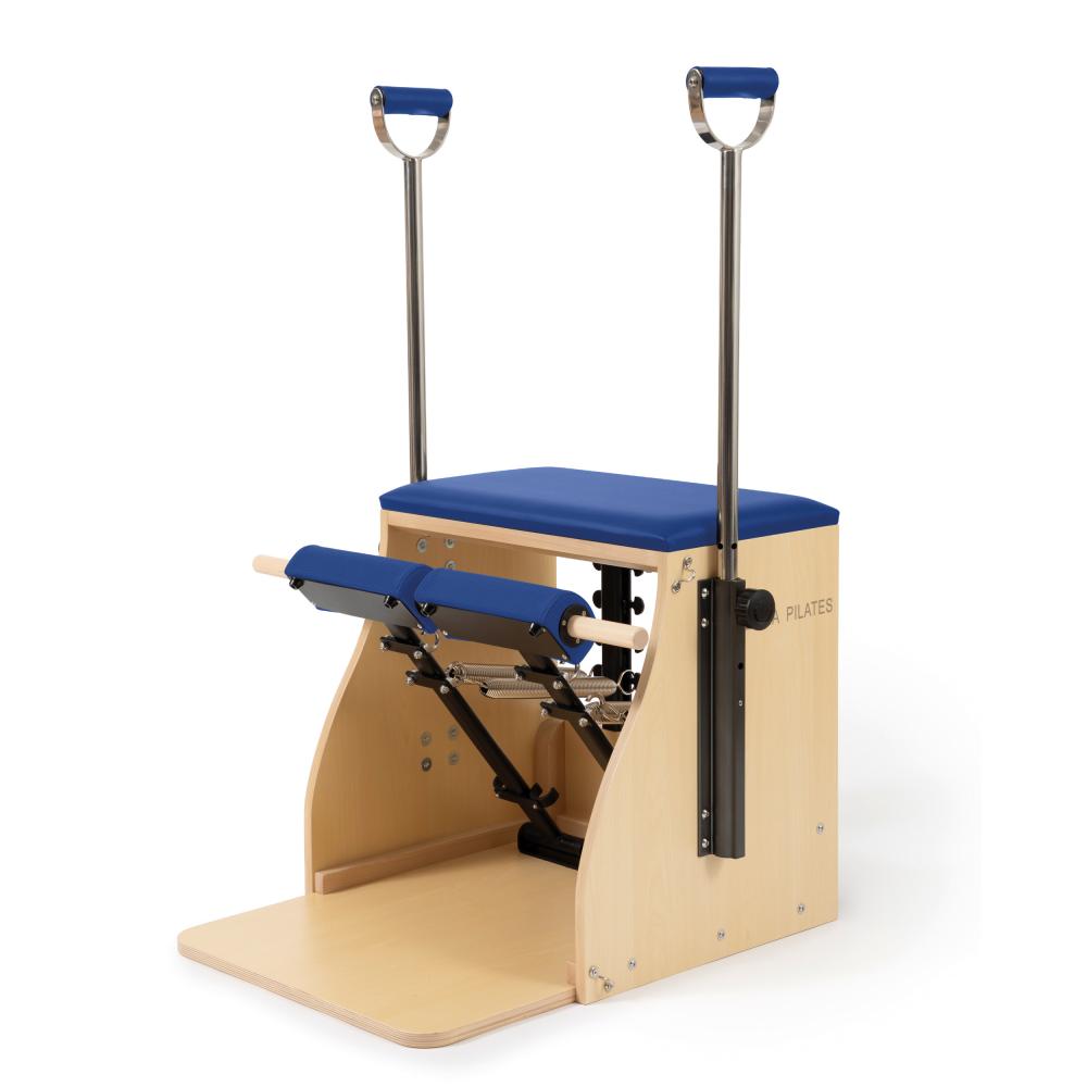 Silla Pilates combinada con base de madera