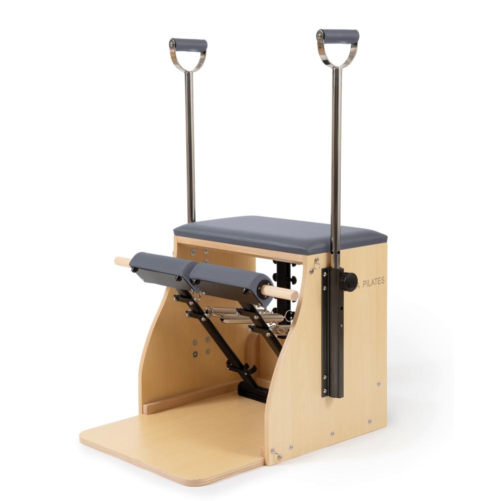 Silla Pilates combinada con base de madera