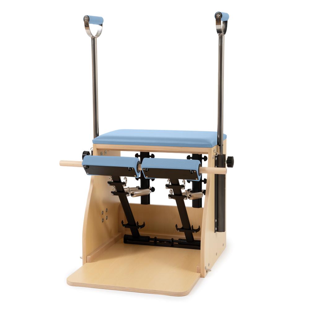 Silla Pilates combinada con base de madera
