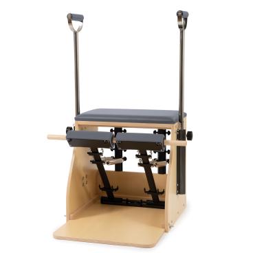 Silla Pilates combinada con base de madera