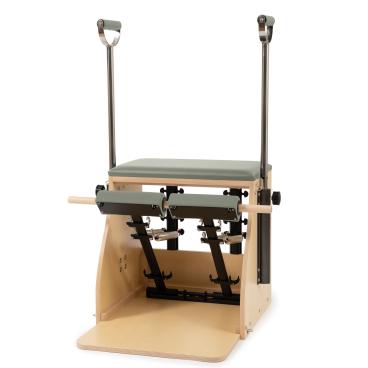 Silla Pilates combinada con base de madera