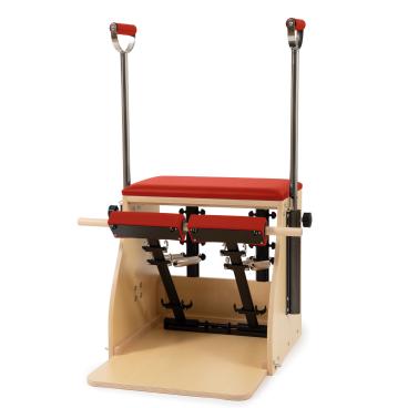 Silla Pilates combinada con base de madera
