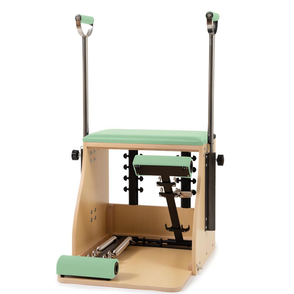 Silla Pilates combinada con base de madera
