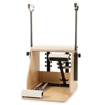 Silla Pilates combinada con base de madera