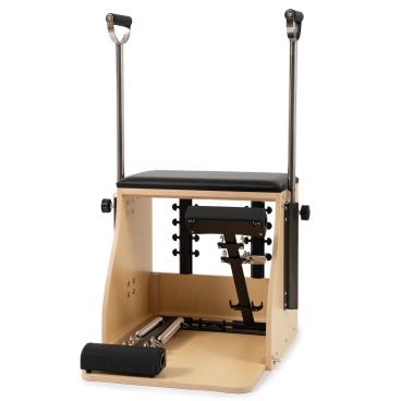 Silla Pilates combinada con base de madera