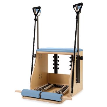 Silla Pilates combinada con base de madera