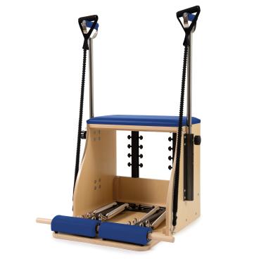 Silla Pilates combinada con base de madera