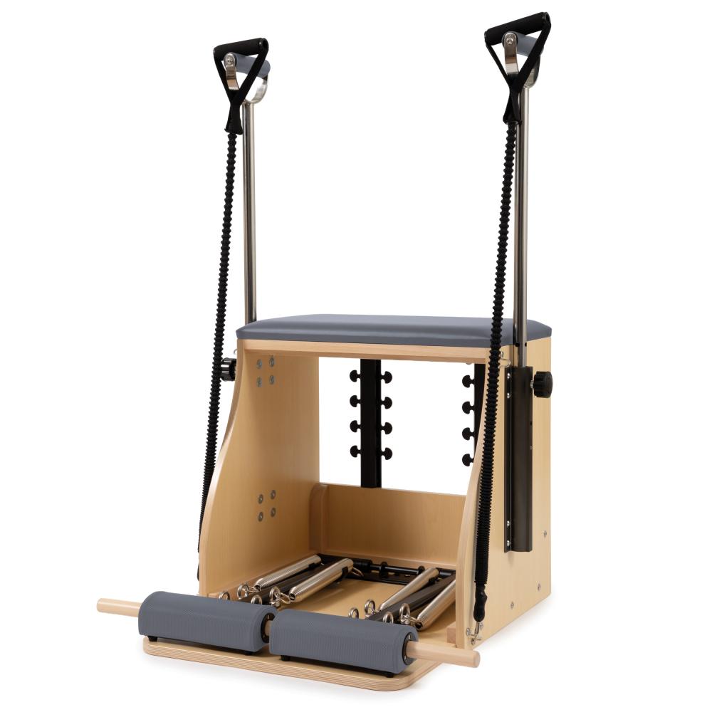 Silla Pilates combinada con base de madera