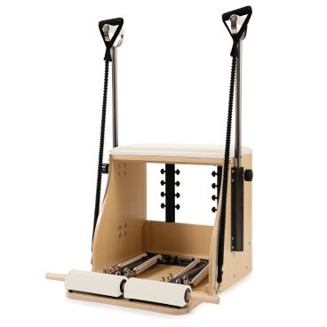 Silla Pilates combinada con base de madera