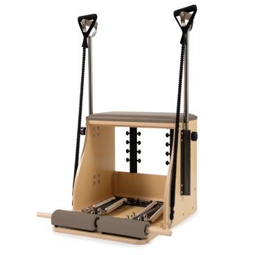 Silla Pilates combinada con base de madera