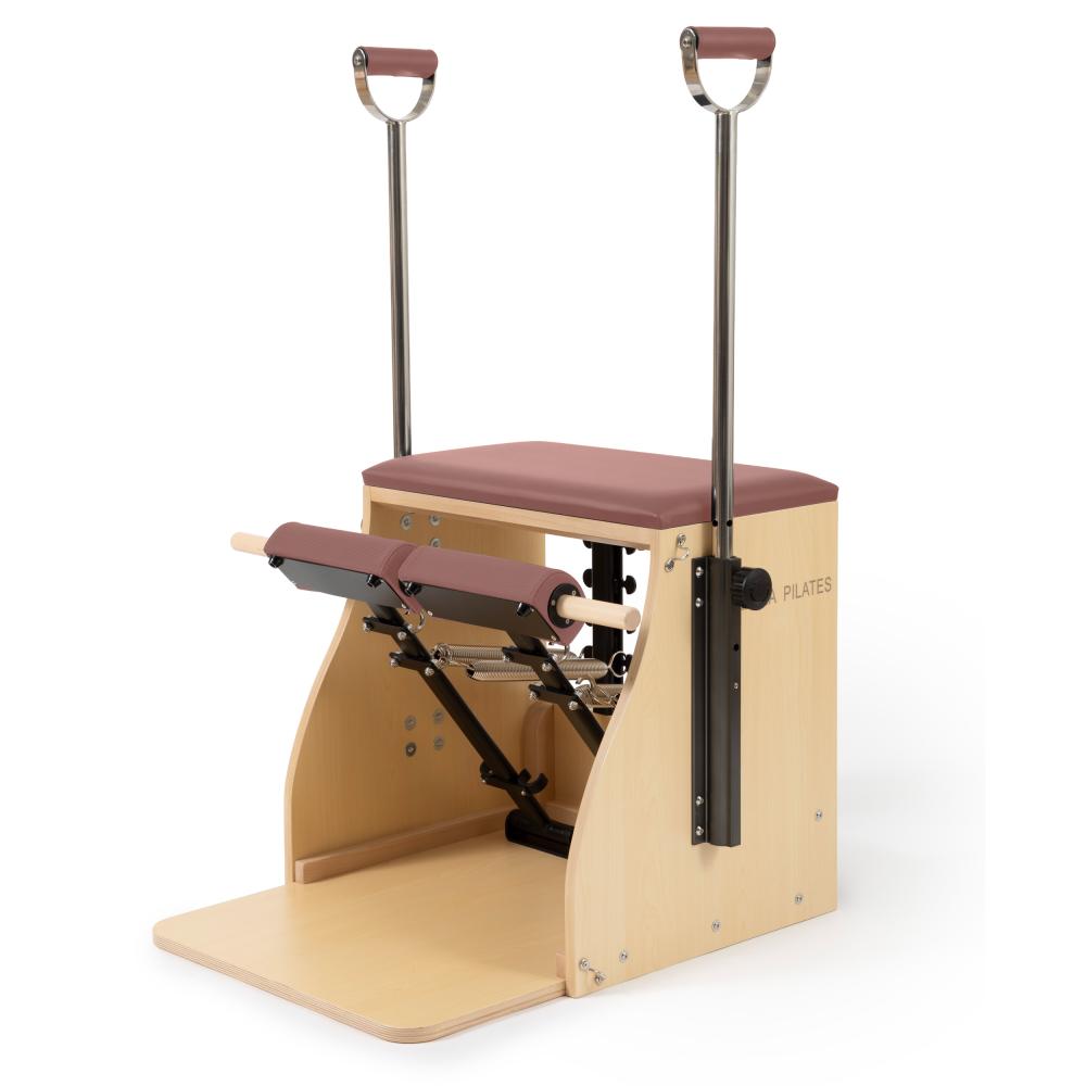 Silla Pilates combinada con base de madera