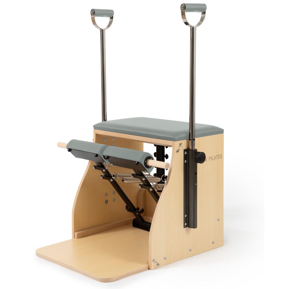Silla Pilates combinada con base de madera