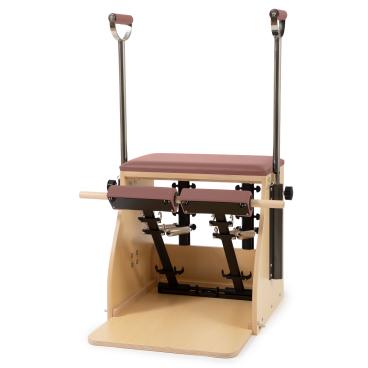 Silla Pilates combinada con base de madera