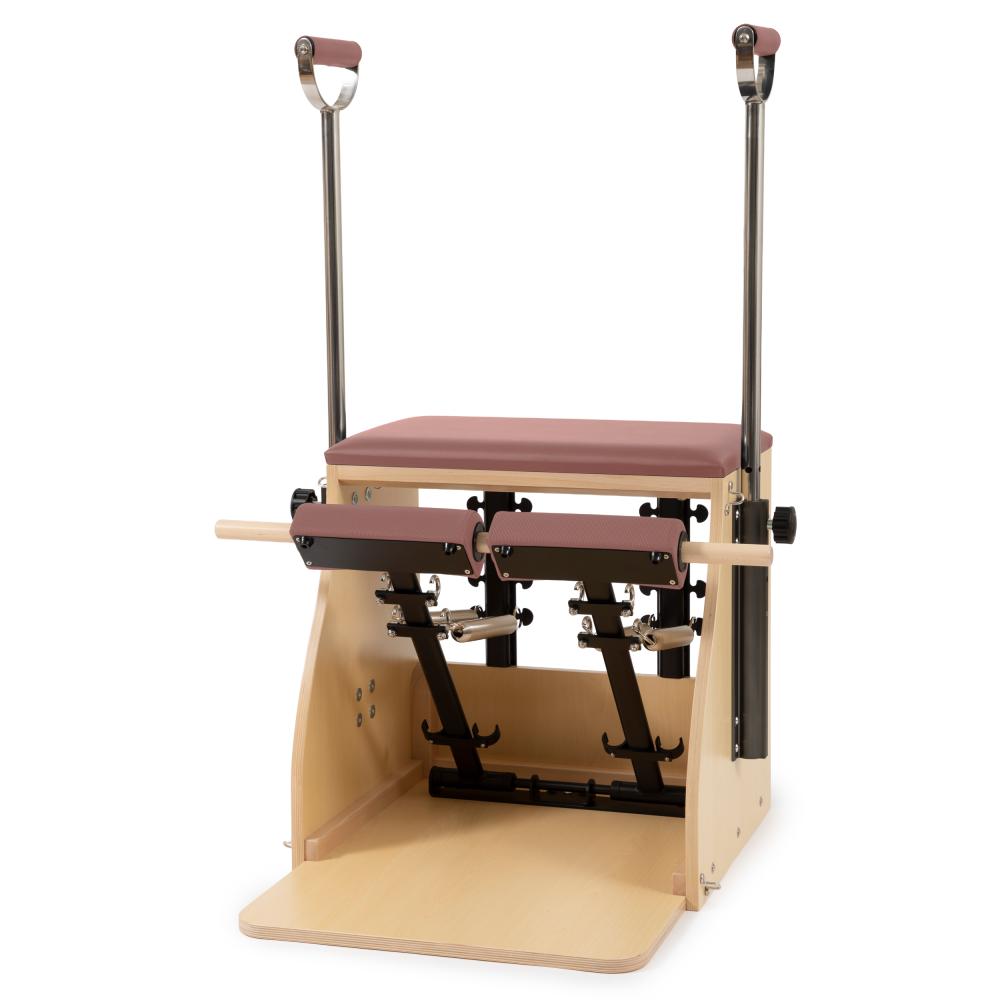 Silla Pilates combinada con base de madera