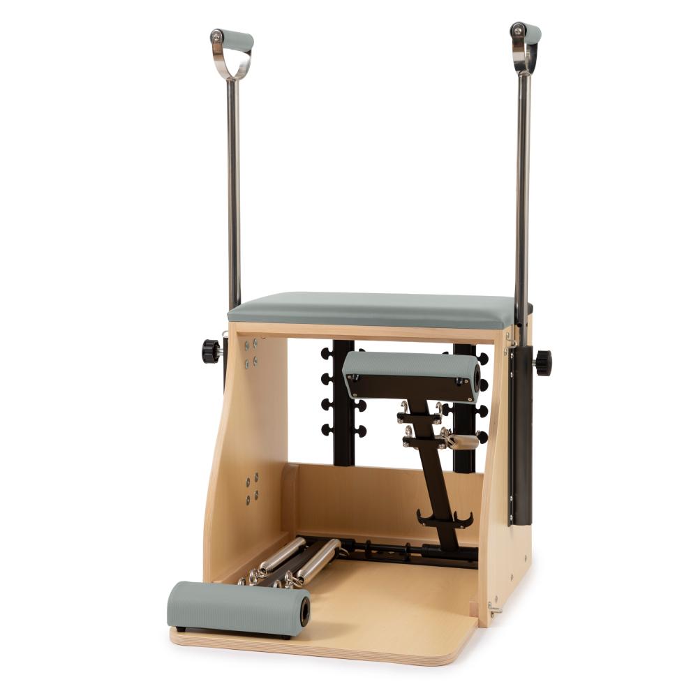 Silla Pilates combinada con base de madera