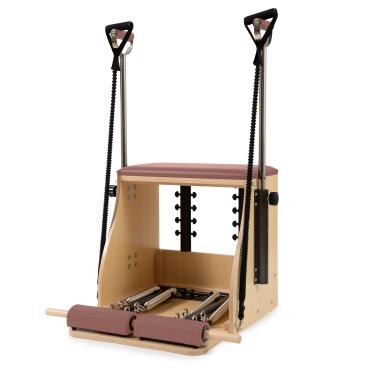Silla Pilates combinada con base de madera