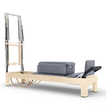 Reformer Clásico Madera Natural 86" Con Torre