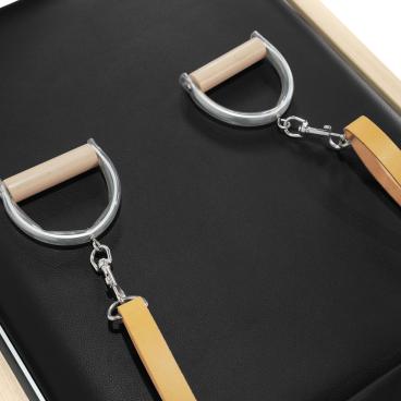 Reformer Clásico Madera Natural 86" Con Torre