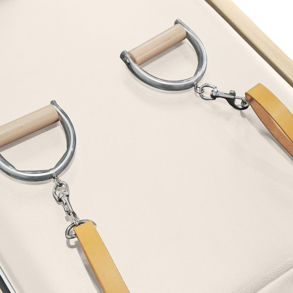 Reformer Clásico Madera Natural 86" Con Torre