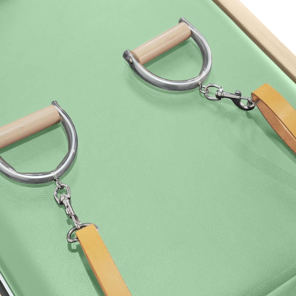 Reformer Clásico Madera Natural 86" Con Torre