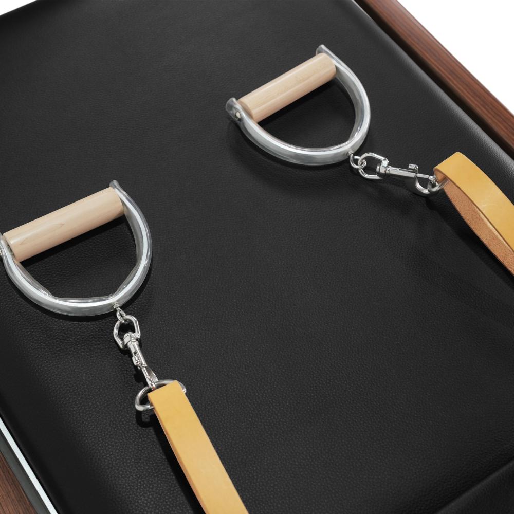 Reformer Clásico Madera Oscura 86" Con Torre