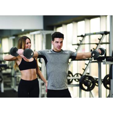 Set Mancuernas Caucho Amaya