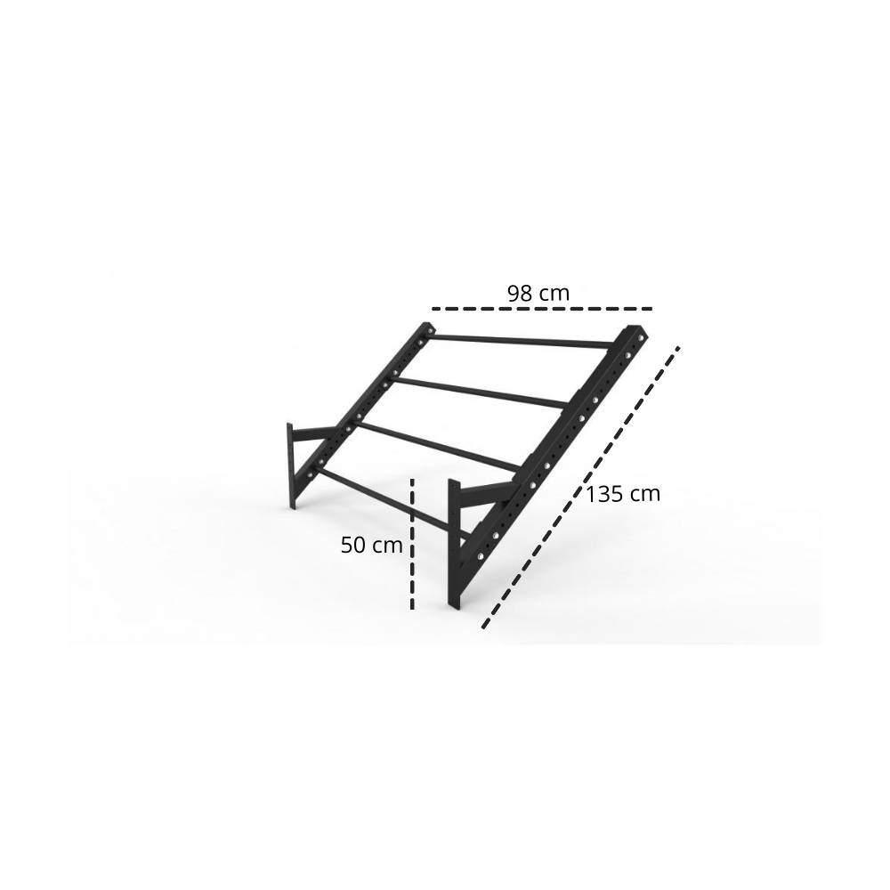 Escalera pull - up 1,82 m – Accesorio para jaulas de cross training y calistenia