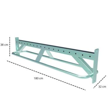 Muscle Up Bar Doble 180 cm