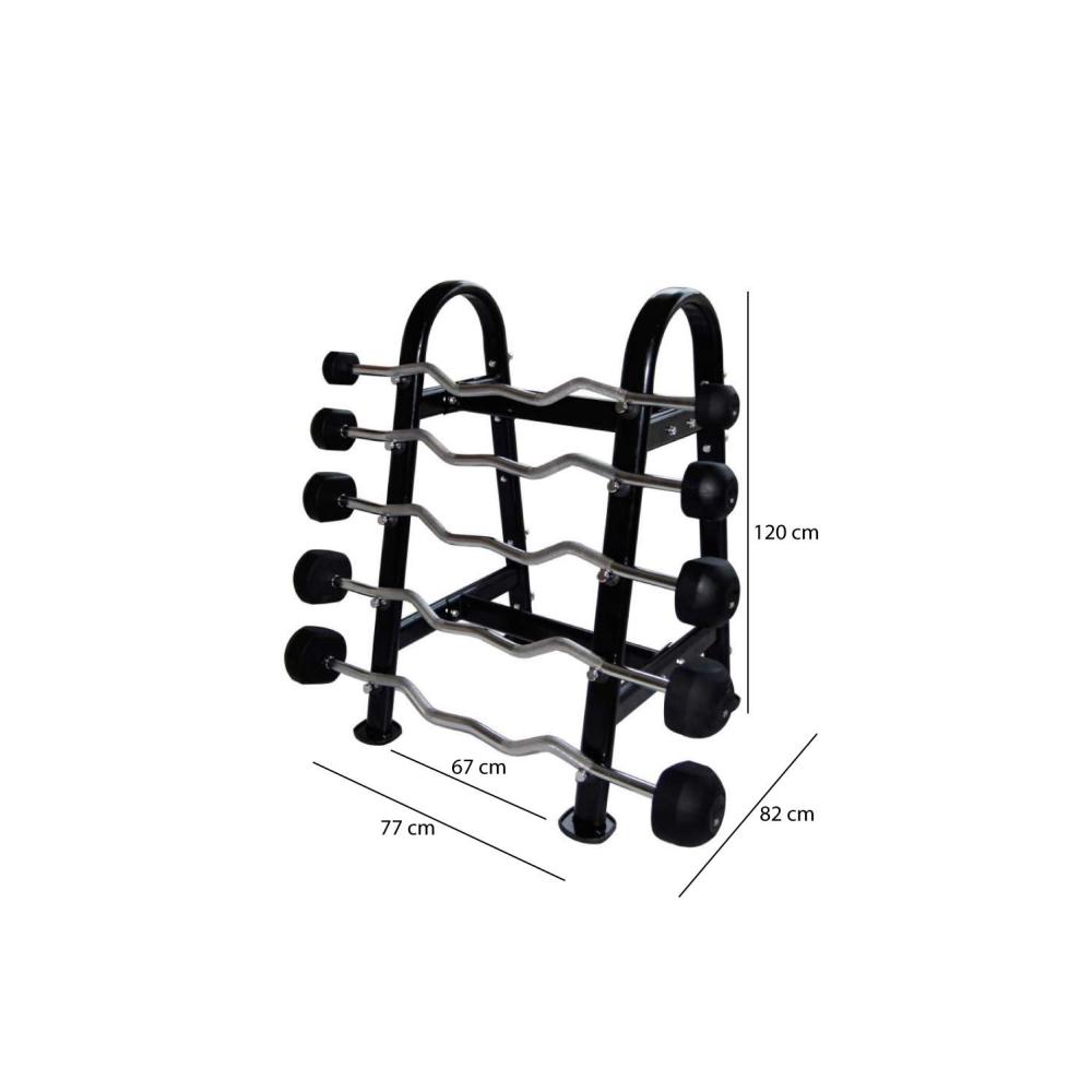 Mueble Barras Recta - Curva Amaya