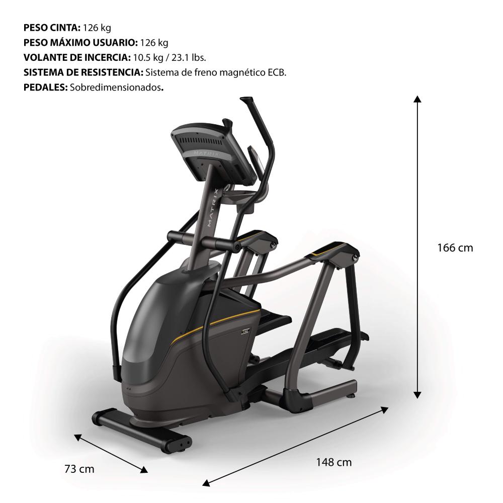 Bicicleta elíptica de suspensión E30