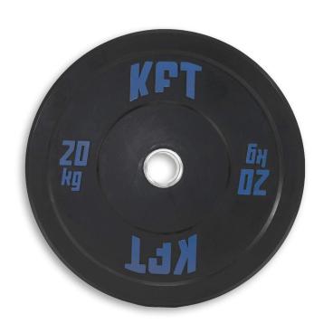 Juego Discos Bumper KFT Negro (2 Und. por peso)