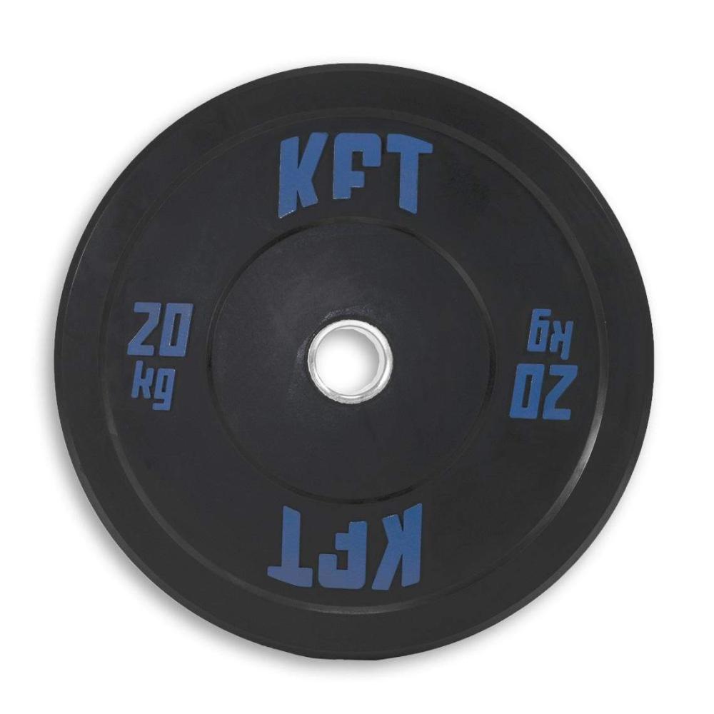 Juego Discos Bumper KFT Negro (2 Und. por peso)