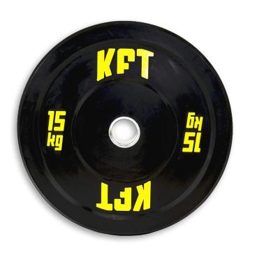 Juego Discos Bumper KFT Negro (2 Und. por peso)