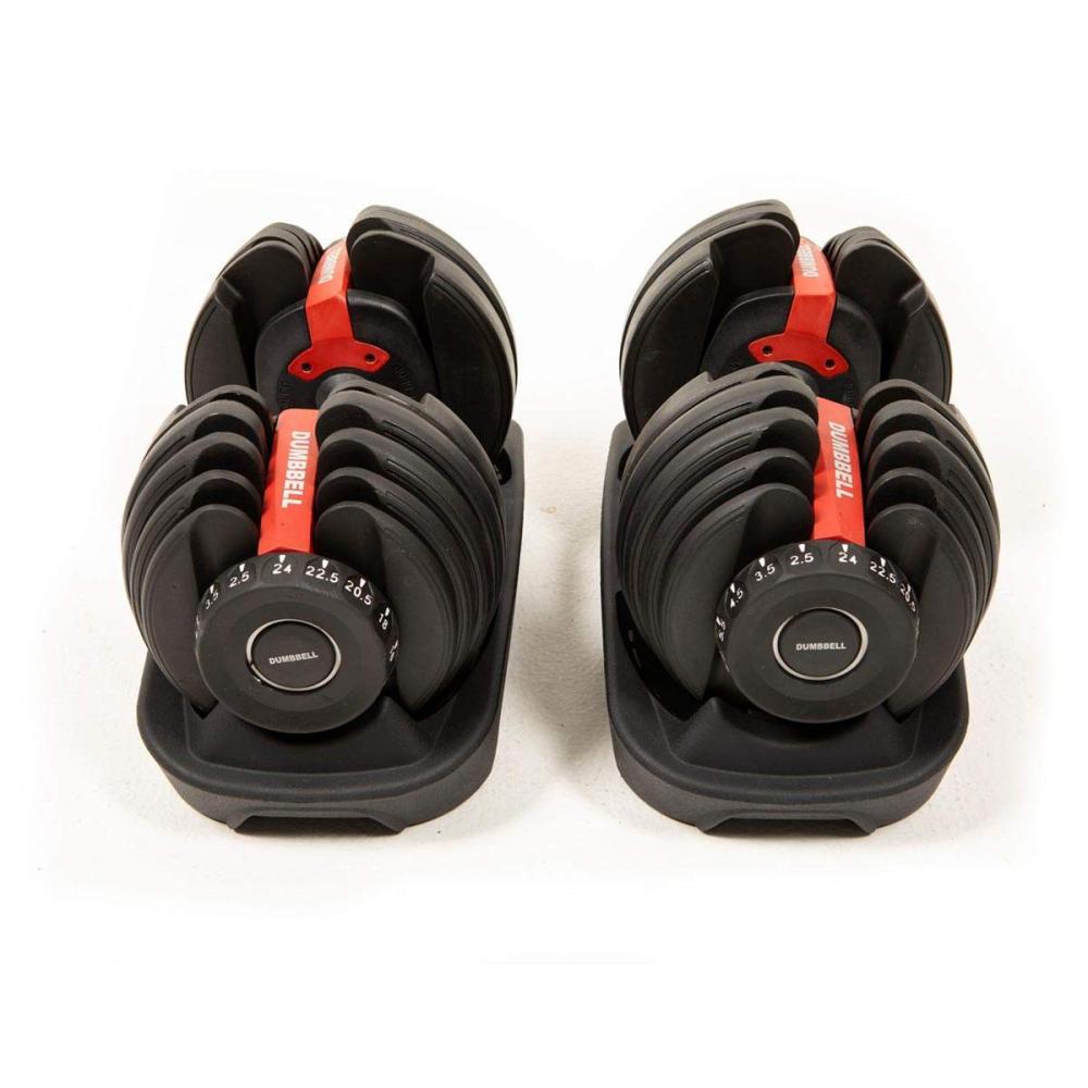 Set de mancuernas ajustables
