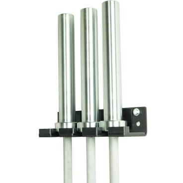 Soporte pared barra triple